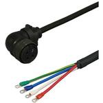 三菱電機J4/J3対応電源ケーブル<直結><アングルプラグ><反負荷側><可動> ダイヤトレンド