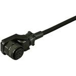 三菱電機J3/J2S対応電源ケーブル<直結><低背アングルプラグ><反負荷側><固定> ダイヤトレンド