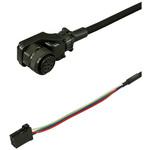 三菱電機J4/J3対応電源ケーブル<直結><低背アングルプラグ><反負荷側><可動> ダイヤトレンド