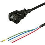 三菱電機J4/J3対応電源ケーブル<直結><低背アングルプラグ><反負荷側><可動> ダイヤトレンド