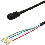 三菱電機J4/J3対応電源ケーブル<直結><ストレートプラグ><可動> ダイヤトレンド