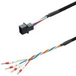 三菱電機J4対応電源ケーブル<直結><コネクタ><可動><MR-J4W03PWCBL**M-H相当品> ダイヤトレンド