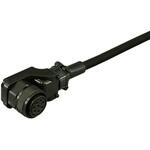 三菱電機J4/J3/J2S対応電源ケーブル電磁ブレーキ付き<直結><低背アングルプラグ><反負荷側><可動> ダイヤトレンド