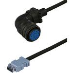 三菱電機J4対応エンコーダケーブル<直結><アングルプラグ><反負荷側><可動> ダイヤトレンド