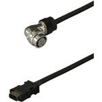 三菱電機J4/J3対応エンコーダケーブル<直結><アングルプラグ><反負荷側><可動> ダイヤトレンド