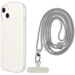 iPhone 14 iPhone 13 超軽量・極薄・耐衝撃ハイブリッドケース 「PALLET AIR STRAP」 (ショルダーストラップ付属) 肩掛け 薄型 LEPLUS NEXT