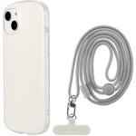 iPhone 14 Plus 超軽量・極薄・耐衝撃ハイブリッドケース 「PALLET AIR STRAP」 (ショルダーストラップ付属) 肩掛け 薄型 LEPLUS NEXT