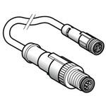 XZCR1509040H1 Telemecanique Sensors， センサアクチュエータケーブル， コア数：3， XZシリーズ TELEMECANIQUE SENSORS