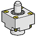 ZCKE66 Telemecanique Sensors， リミットスイッチヘッドブロック， ZCKE66 OsiSense XC TELEMECANIQUE SENSORS