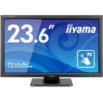 タッチパネル液晶ディスプレイ 23.6型/1920x1080/D-sub、HDMI、DisplayPort/スピーカーあり/フルHD/VA/赤外線方式 iiyama(イイヤマ)