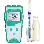 PH850-DP PH850-DP 乳製品と液体食品向けポータブル式pH計 LabSen 823標準付属 Apera Instruments(アペラインスツルメンツ)