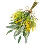 季節装飾(春の花)ミモザスワッグ(造花)長さ50cm ストア・エキスプレス