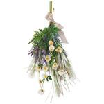 季節装飾(春の花)ラベンダー ロングスワッグ(造花)長さ60cm ストア・エキスプレス