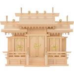 神棚 木曽桧 屋根違い三社 神棚の里