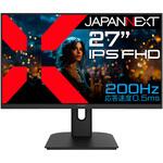 ゲーミングディスプレイ 27型/1920×1080/ブラック JAPANNEXT