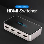 AF-2403 3イン1アウトHDMIスイッチャー / グレーメタルタイプ VENTION