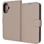RT-P46ELC1/BE iPhone 16 Like standard 耐衝撃 マグネットベルト シンプル 手帳型レザーケース / シャイニーベージュ レイ・アウト