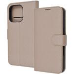 RT-P47ELC1/BE iPhone 16 Pro Like standard 耐衝撃 マグネットベルト シンプル 手帳型レザーケース / シャイニーベージュ レイ・アウト