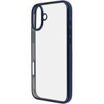 RT-P48CC16/AM iPhone 16 Plus Like standard 衝撃吸収 バンパー メタリック ハイブリッドケース / ブルー レイ・アウト