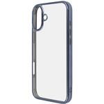 RT-P48CC16/LAM iPhone 16 Plus Like standard 衝撃吸収 バンパー メタリック ハイブリッドケース / ライトブルー レイ・アウト