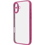 RT-P48PFC2/MM iPhone 16 Plus Like standard 精密設計 カメラ保護 衝撃吸収 バンパー メタリック TPUソフトケース / マゼンタ レイ・アウト