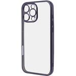 RT-P49PFC2/VM iPhone 16 Pro Max Like standard 精密設計 カメラ保護 衝撃吸収 バンパー メタリック TPUソフトケース / パープル レイ・アウト