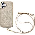 UNI-CSIP24L-2CBPG Cross Body Case Duo for iPhone 16 Plus (prism gold) ユニケース