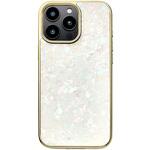 UNI-CSIP24LP-0GSGD Glass Shell Case for iPhone 16 Pro Max (gold) ユニケース