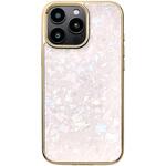 UNI-CSIP24LP-0GSPN Glass Shell Case for iPhone 16 Pro Max (pink) ユニケース