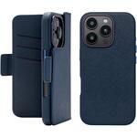 UNI-CSDIP24MP-2MFNV 2Way Mag Flip Case for iPhone 16 Pro (navy) ユニケース