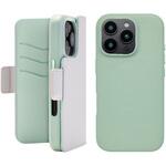 UNI-CSDIP24MP-2MFGY 2Way Mag Flip Case for iPhone 16 Pro (gray) ユニケース