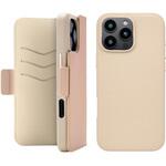 UNI-CSDIP24LP-2MFPK 2Way Mag Flip Case for iPhone 16 Pro Max (pink) ユニケース