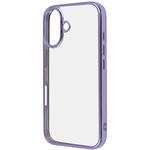 RT-P46CC16/LDM iPhone 16 Like standard 衝撃吸収 バンパー メタリック ハイブリッドケース / ラベンダー レイ・アウト