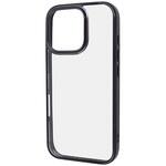 RT-P47CC16/BM iPhone 16 Pro Like standard 衝撃吸収 バンパー メタリック ハイブリッドケース / ブラック レイ・アウト