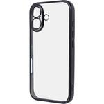 RT-P46PFC2/BM iPhone 16 Like standard 精密設計 カメラ保護 衝撃吸収 バンパー メタリック TPUソフトケース / ブラック レイ・アウト