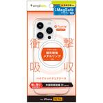 TR-IP24M3-TTMS-CLWT iPhone 16 Pro [Turtle] MagSafe対応 ハイブリッドクリアケース ホワイトリング トリニティ