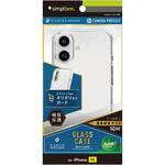 TR-IP24M2-CGSL-PCCCL iPhone 16 [GLASSICA Solid] 超精密設計 背面ガラスケース クリア トリニティ