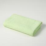 カラーフェイスタオル 5枚入 グリーン 東進