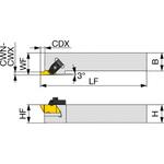 突切り・溝入れ用ホルダ FLSR/L タンガロイ