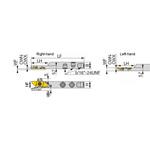 JSXXR1212F09-S-CHP 突切り・溝入れ用ホルダ JSXXR/L-F-S-CHP タンガロイ
