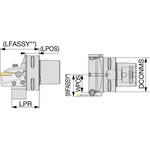 C3CHSN19045-CHP タングキャップ 縦型シャンク C-CHSN-CHP タンガロイ