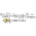 突切り溝入れ用ホルダ JSXXR/L-H/X-CHP タンガロイ