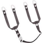 ヘルメット用あご耳紐セット ビニール スモーク タジマツール(TJMデザイン)
