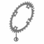 Y1VY00040 SM-CRE80 38T SHIMANO(シマノ)