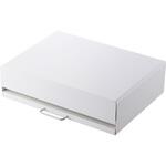 KAWKPTMWWH キッチン 家電下収納 レンジ下収納 ( 引き出し & スライドテーブル ) W50×D37～61.5×H14cm エレコム