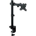 DPA-SS03BK モニターアーム シングル 1画面 ショート ディスプレイ 【13～32インチ】 耐荷重8kg ブラック エレコム