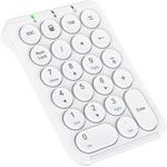 テンキー Bluetooth ホワイト iClever
