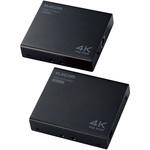 VEX-HD4KP1001A HDMIエクステンダー PoE対応 4K60Hz対応 エレコム