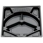 中仕切 80-80 Y 黒 (K) 仕出弁当 エフピコチューパ