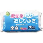 大人用流せるおしりふき 70枚入/個/- 大一紙工
